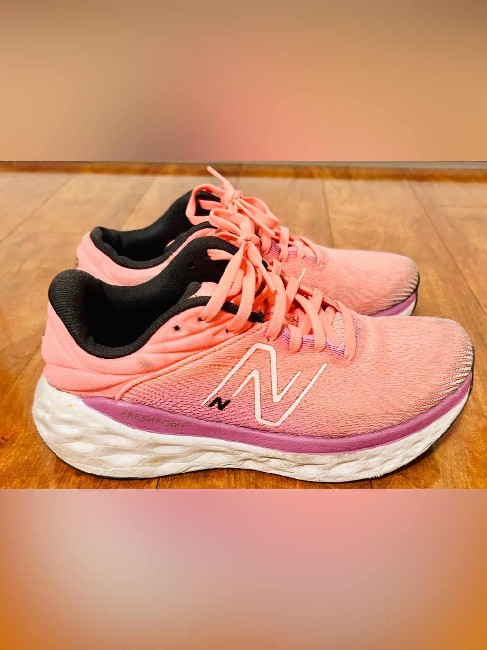 New Balance Women's Coral Athletic Running Shoes